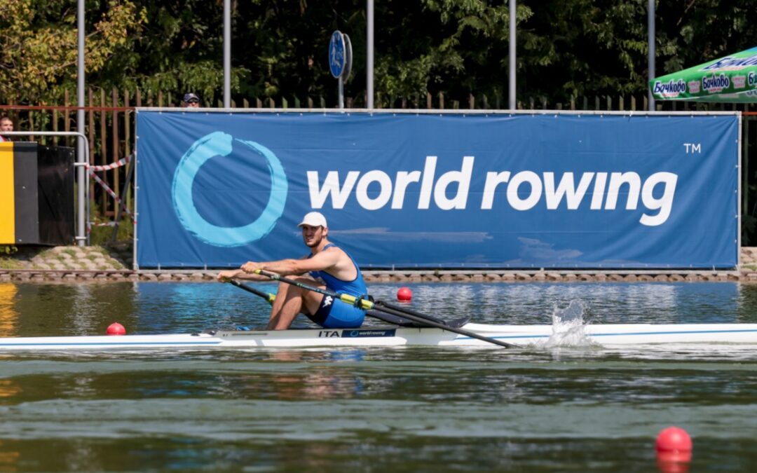 Marco Prati in finale ai Mondiali Junior